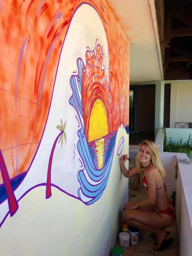 Canggu Surf Hostel Esterno foto